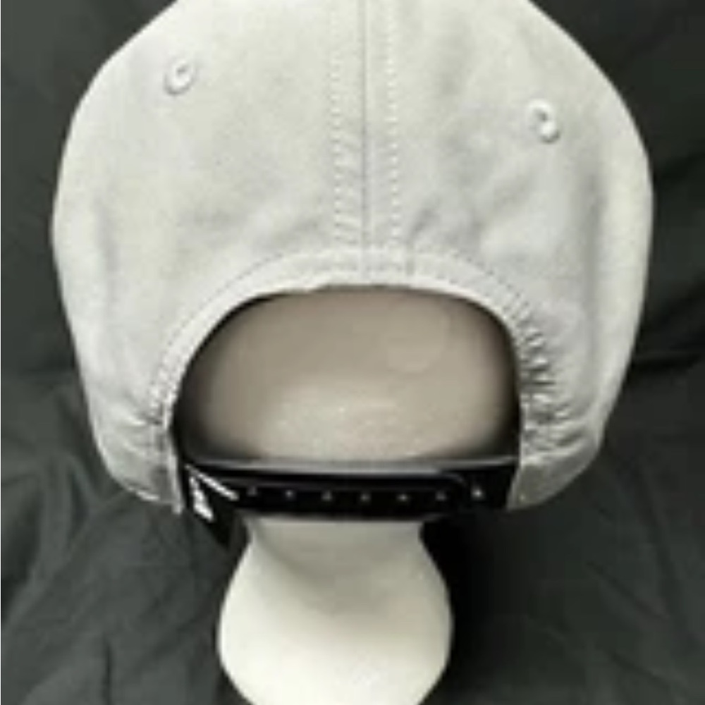 Adidas Grey Adjustable Baseball Hat Cap one size fits most - Picture 5 of 9